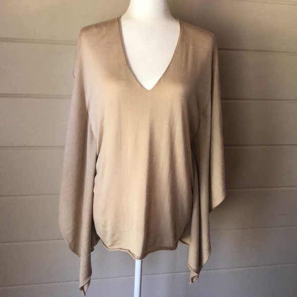 Ralph Lauren Purple Label Tops - Ralph Lauren Purple Label Cashmere Silk Tunic Sweater Small  Rare Luxe Edition